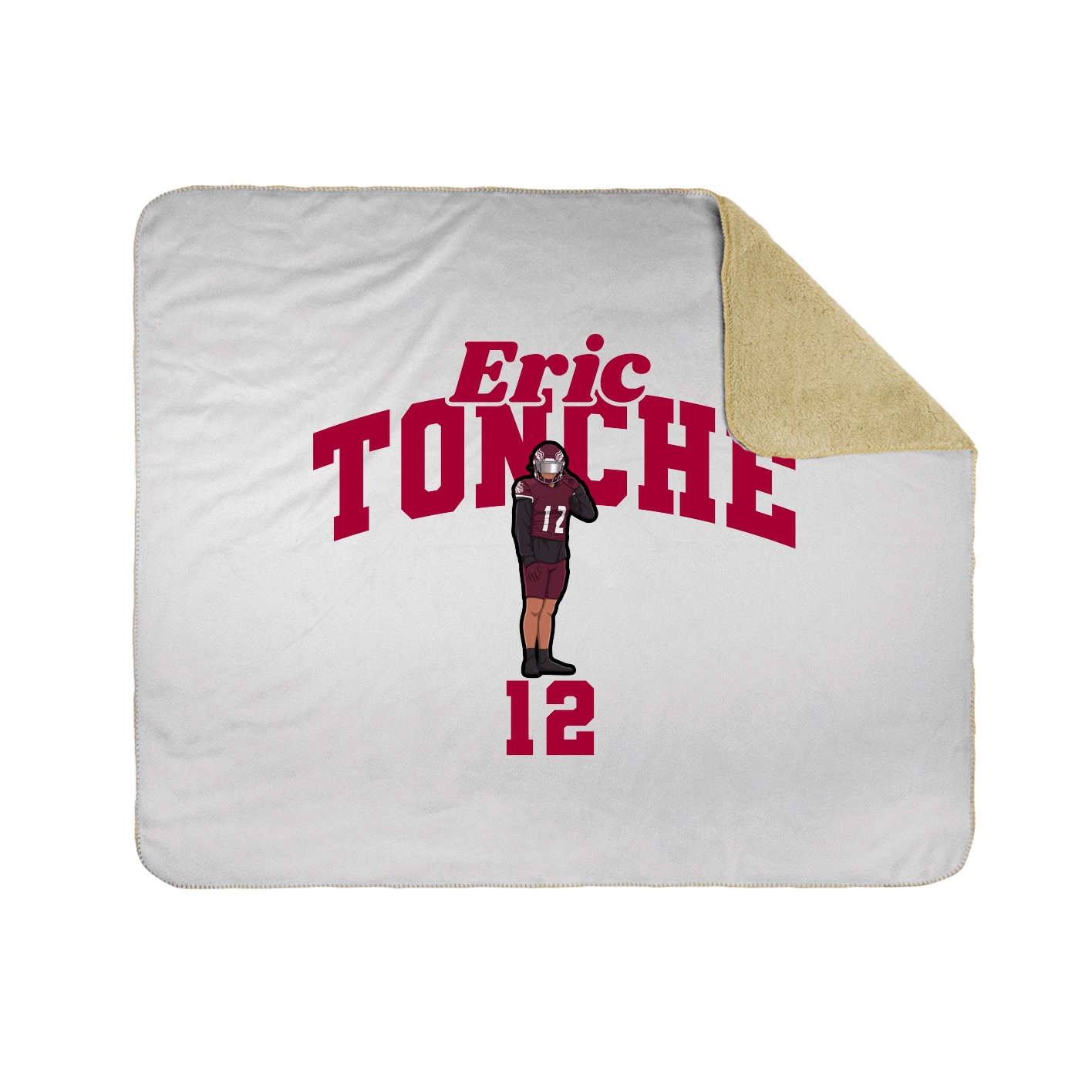Throw Blanket — Signature Arch in White