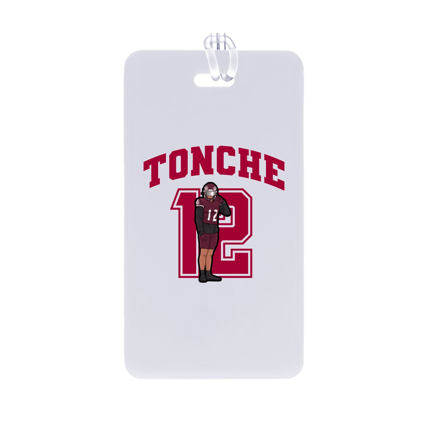 Bag Tag — Number in Classic