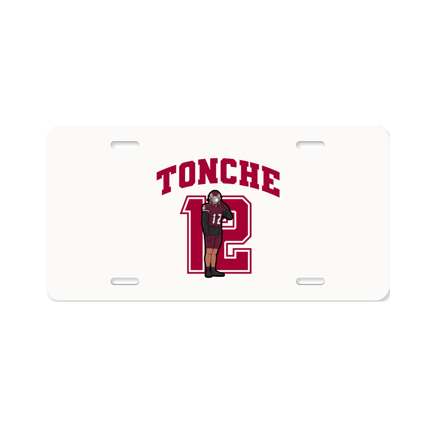 License Plate — Number in Classic