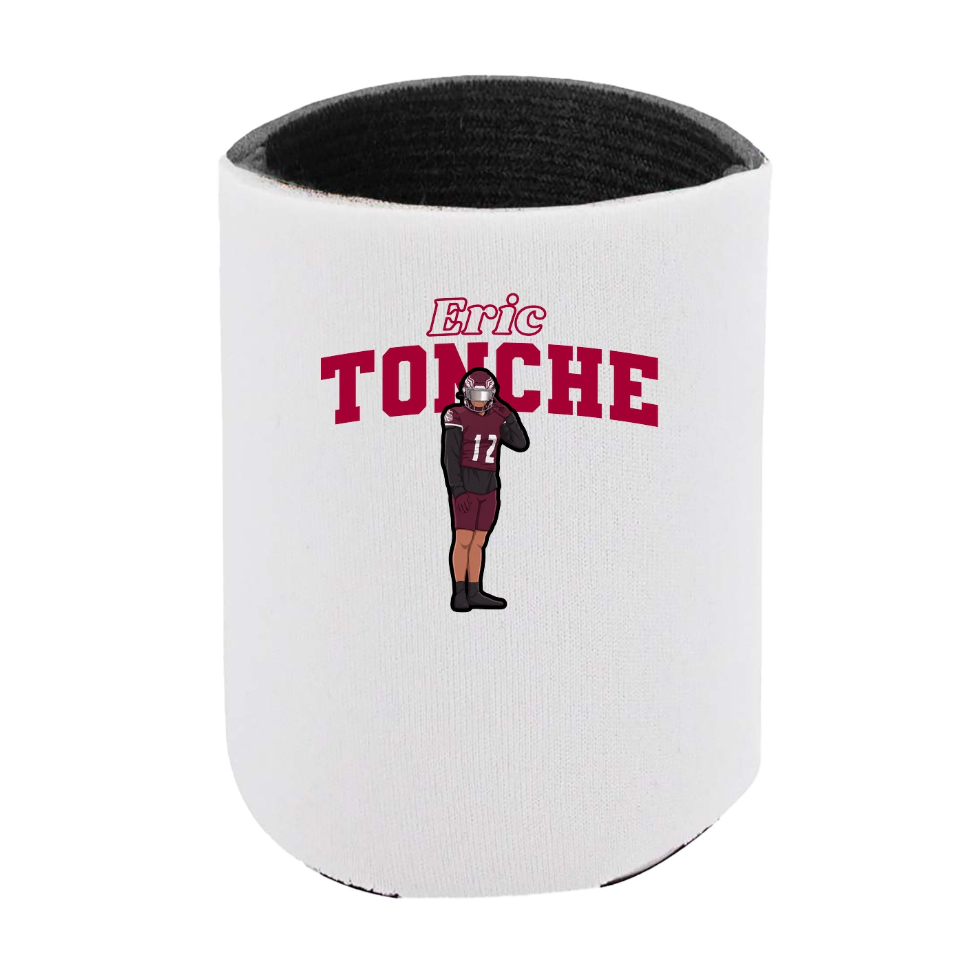 Can Holder — Name Arch in White