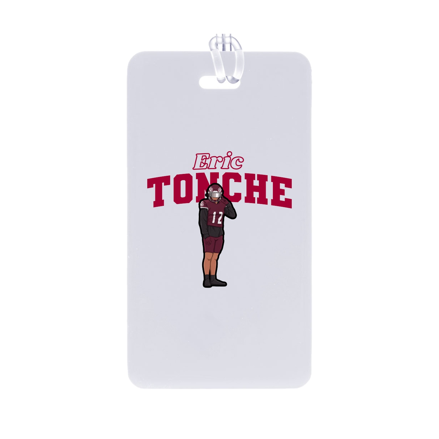 Bag Tag — Name Arch in Classic