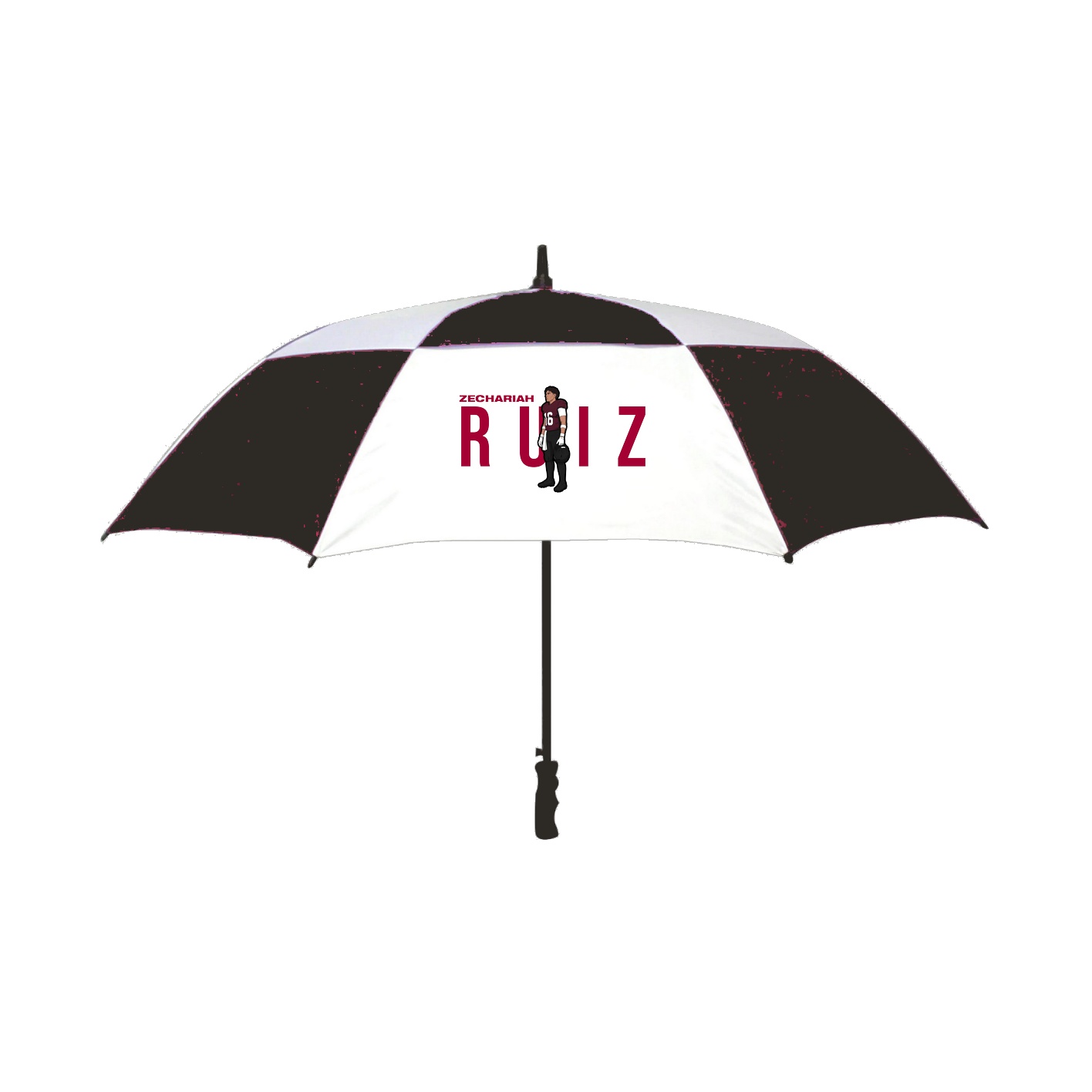Golf Umbrella — Player Name in Black