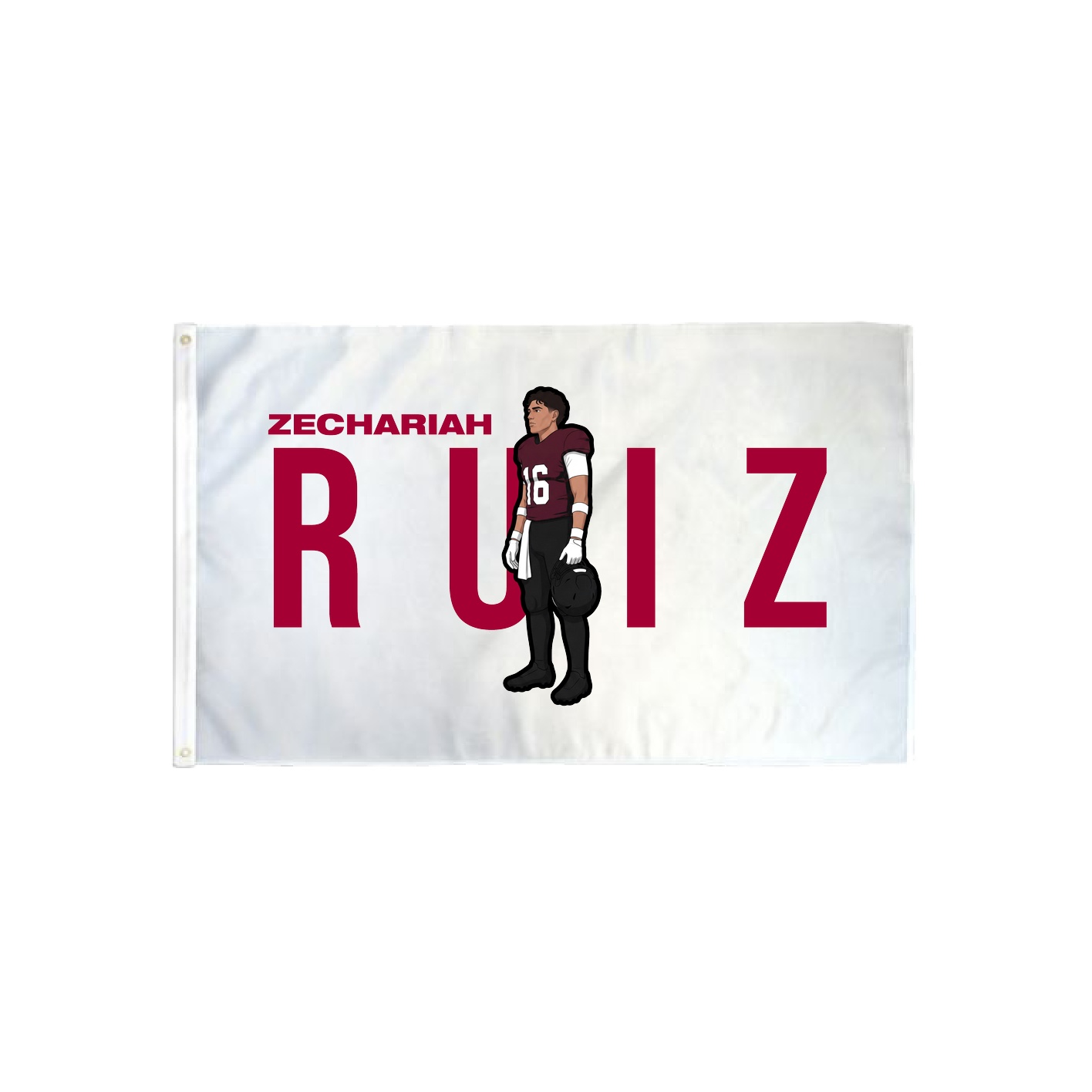 3x5 Flag — Player Name in Classic