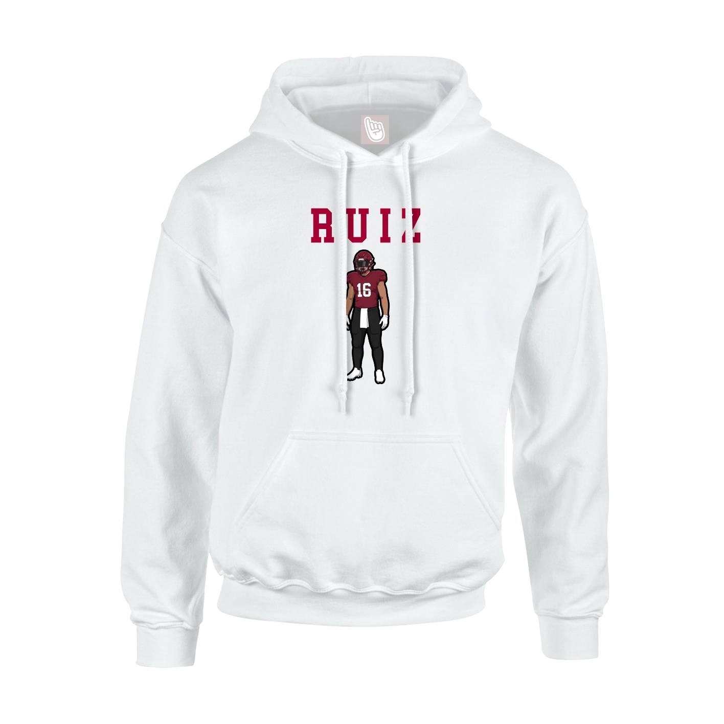 Youth Hoodie — Shirsey in White