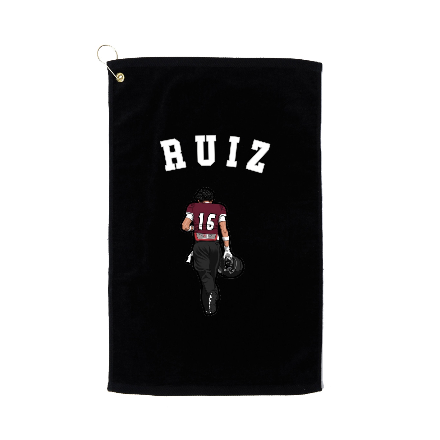 Golf Towel — Shirsey Arch in Black