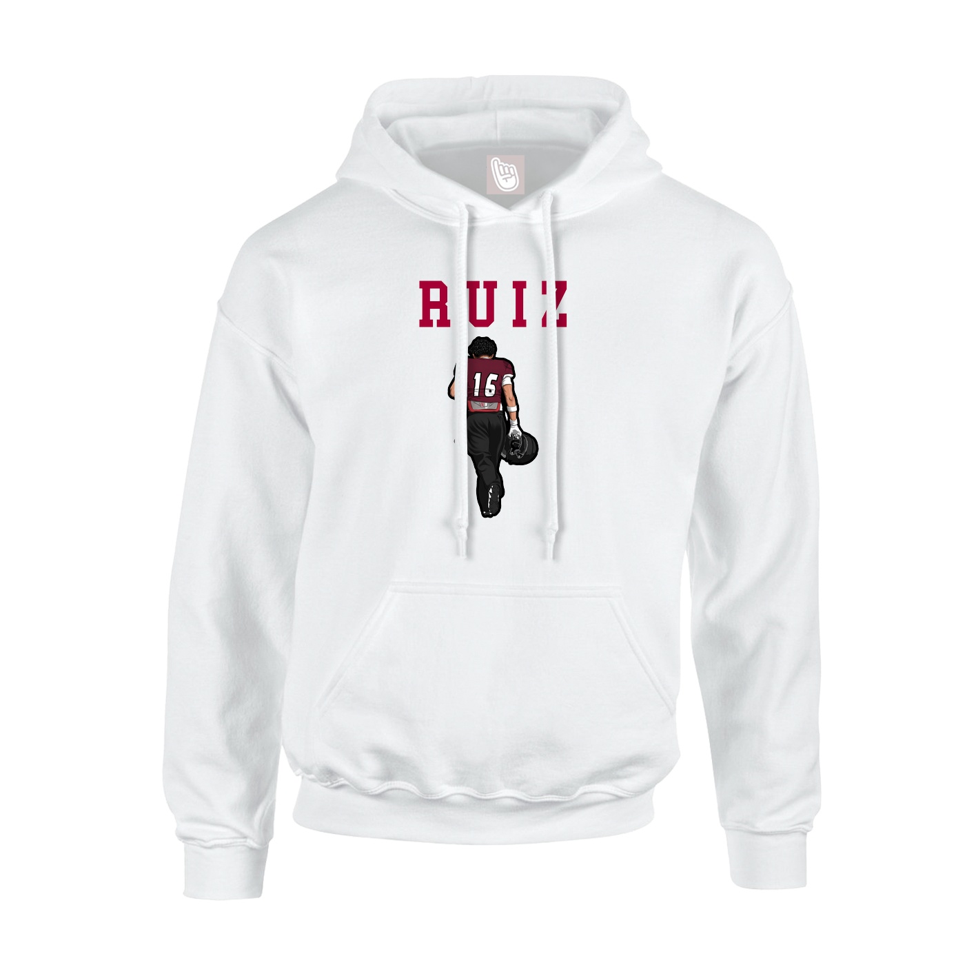 Youth Hoodie — Shirsey in White