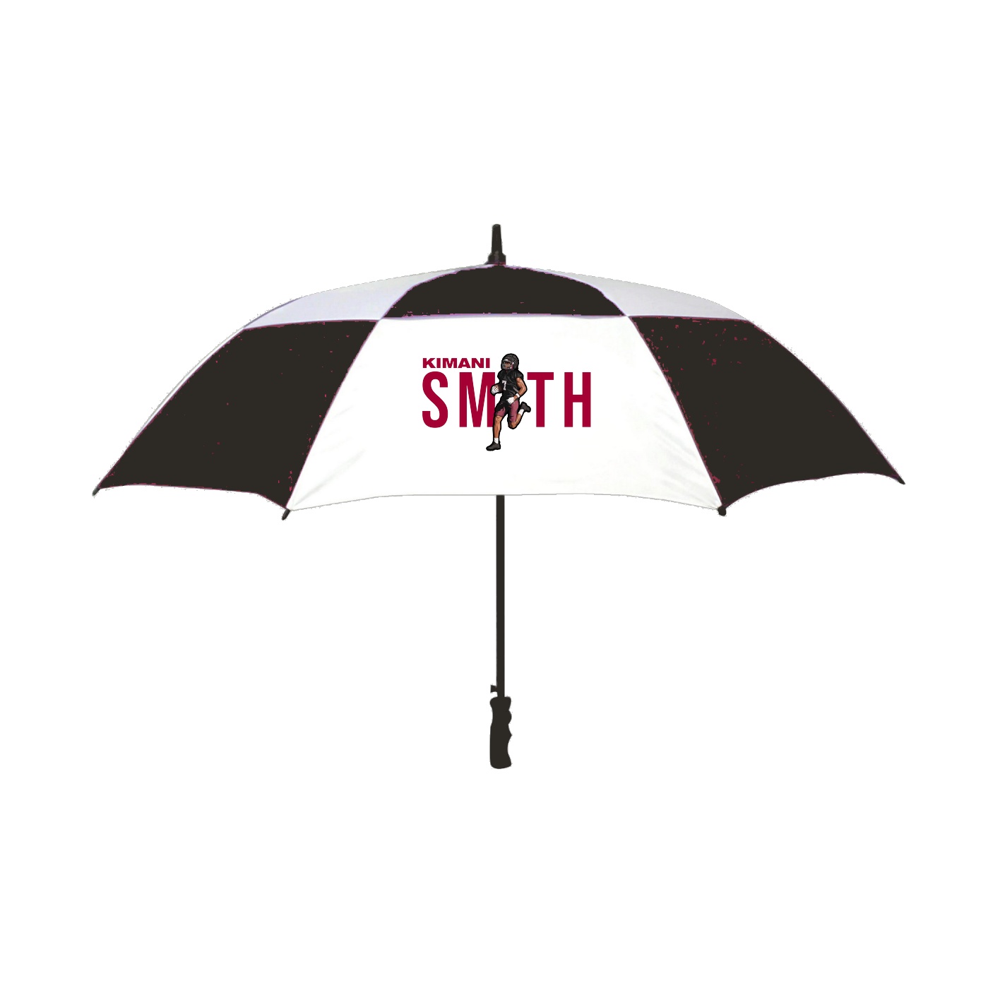 Golf Umbrella — Player Name in Black
