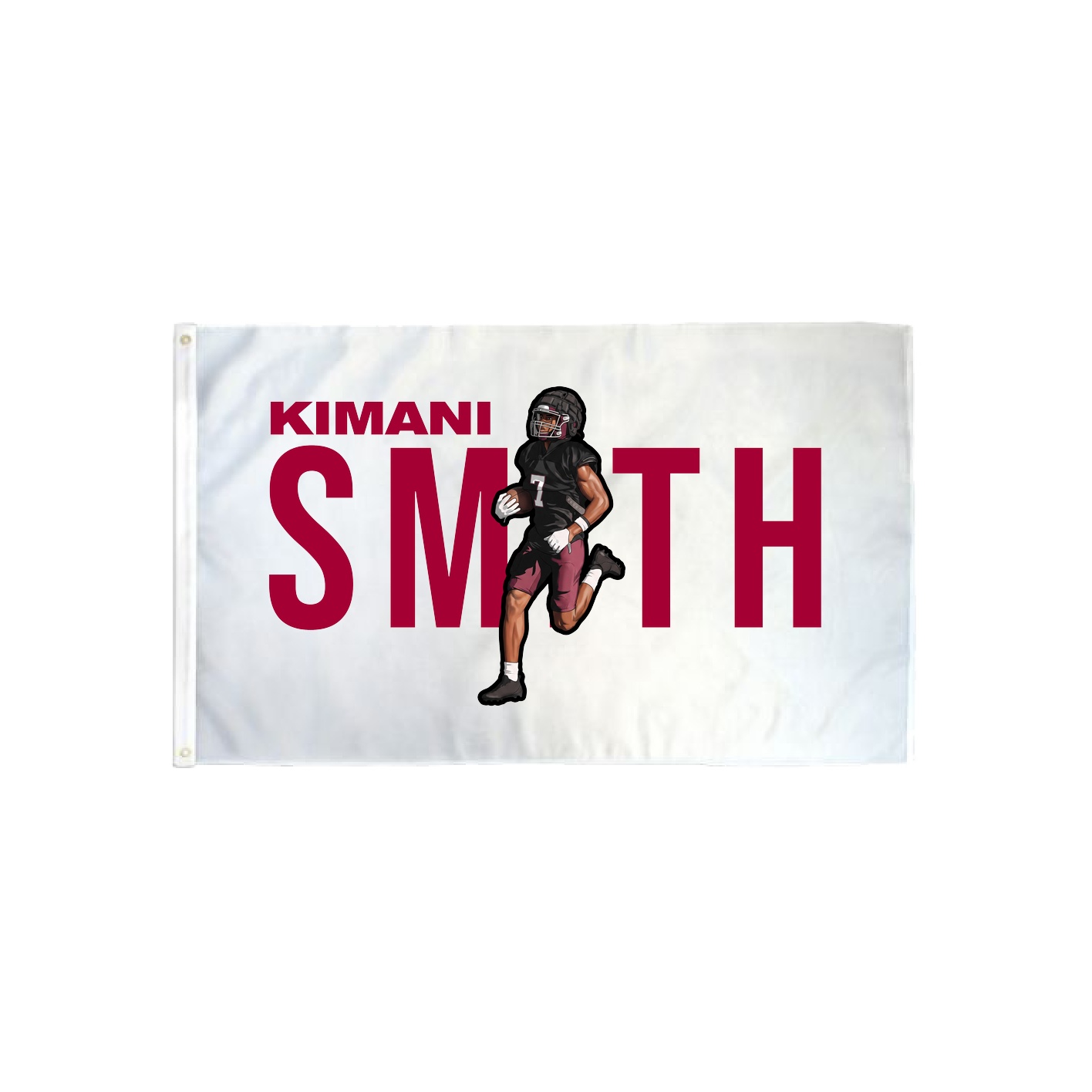 3x5 Flag — Player Name in Classic