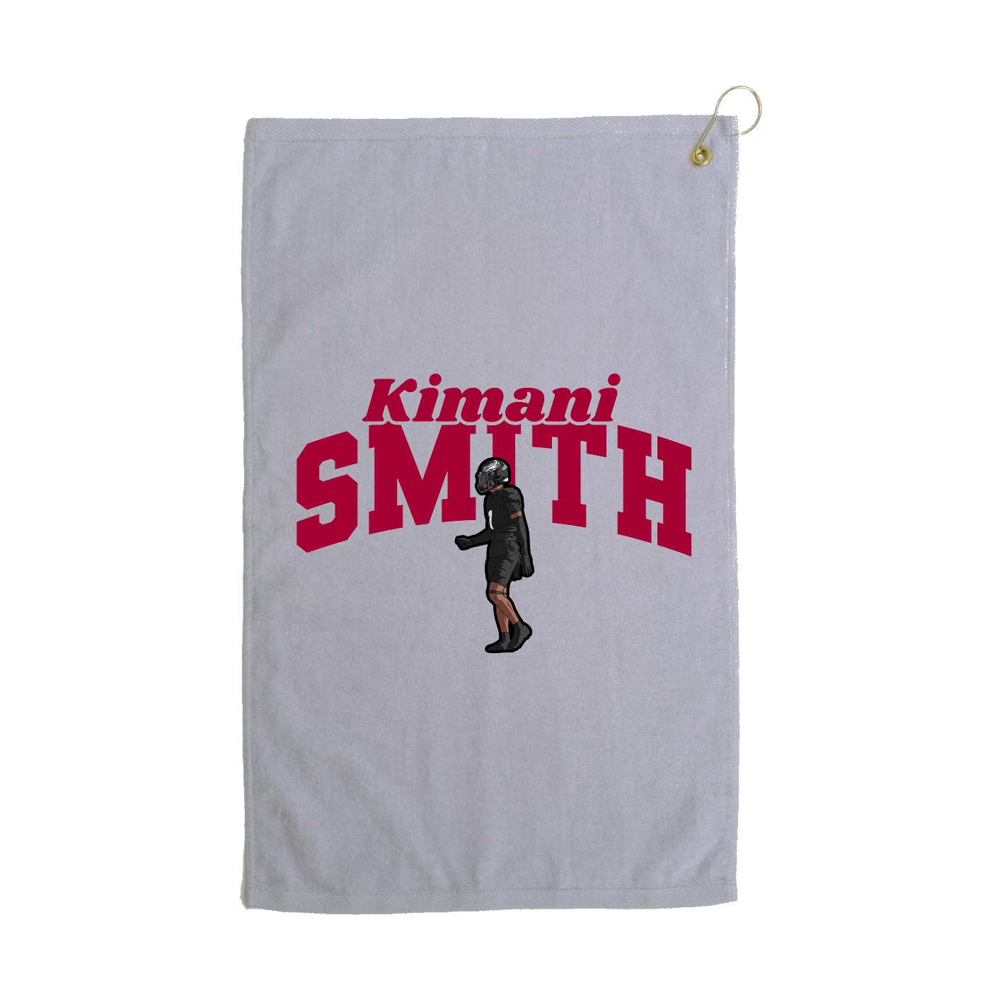 Golf Towel — Signature Arch in Grey
