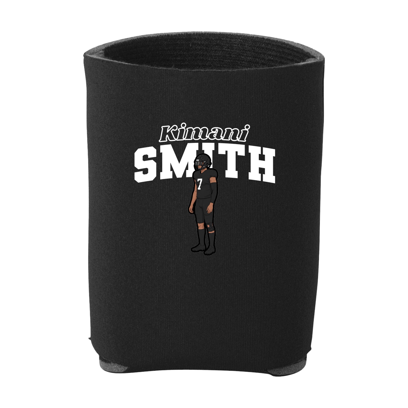 Can Holder — Name Arch in Black