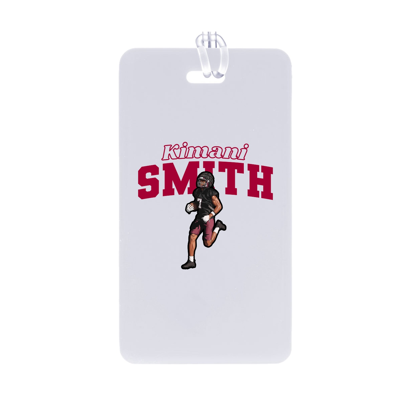 Bag Tag — Name Arch in Classic