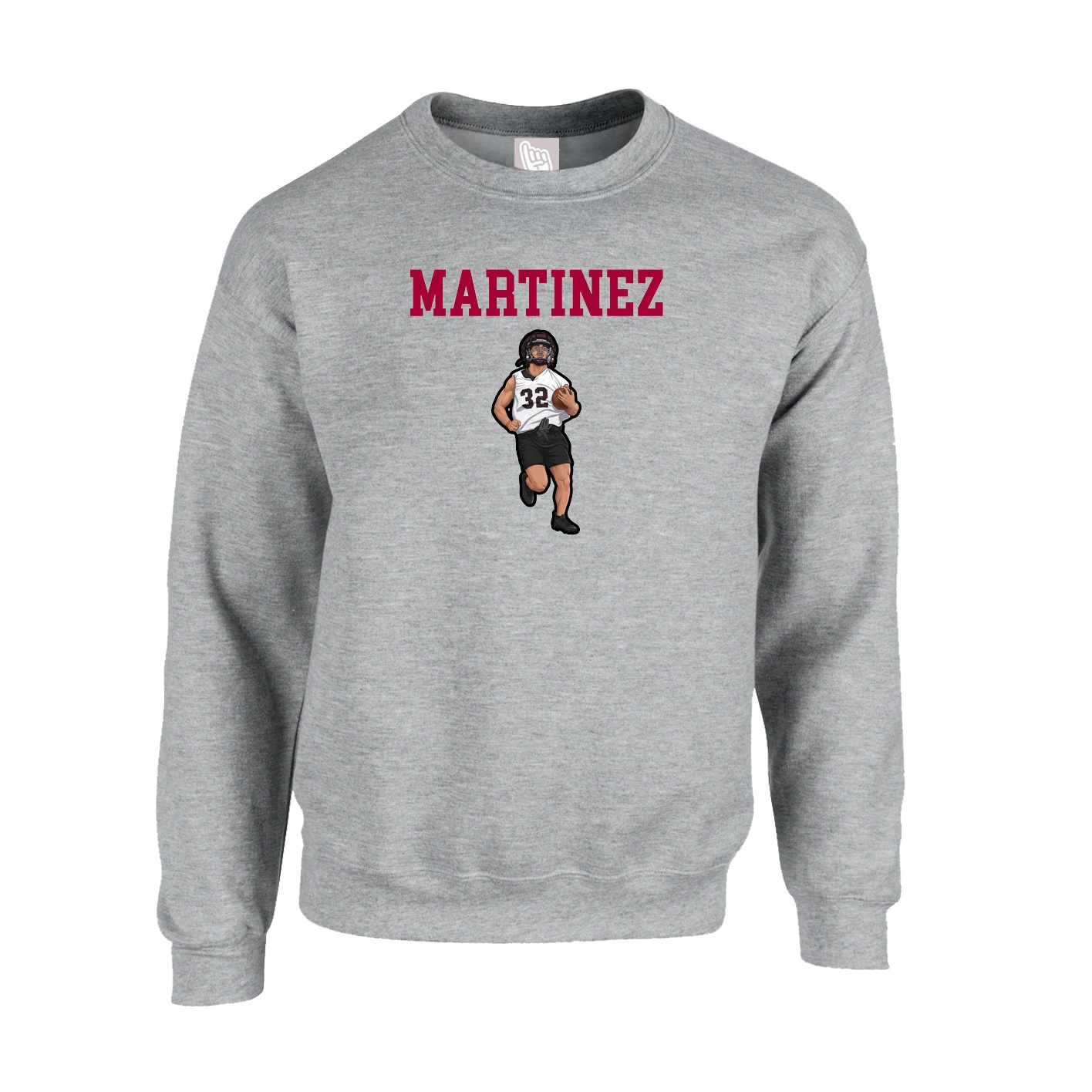 Fleece Crew — Shirsey in Grey