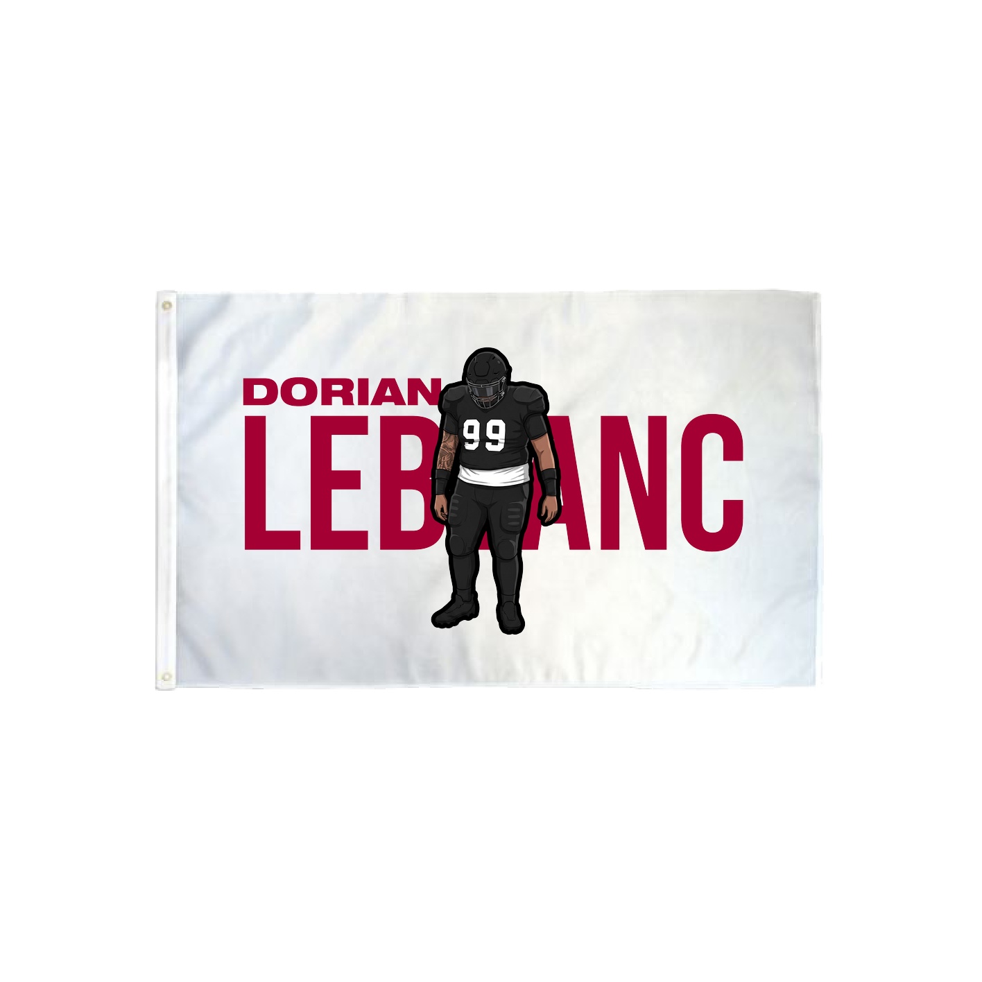 3x5 Flag — Player Name in Classic