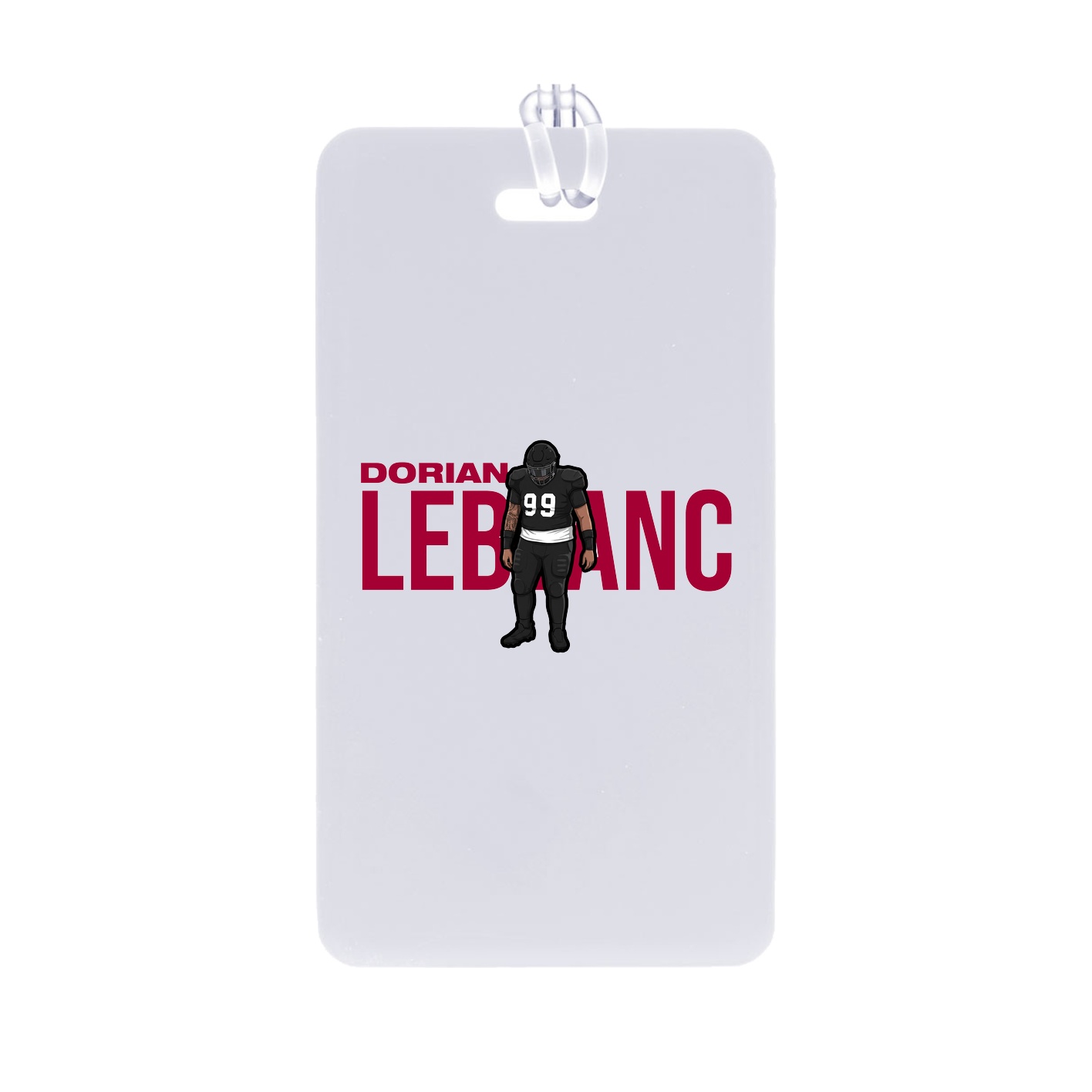 Bag Tag — Player Name in Classic