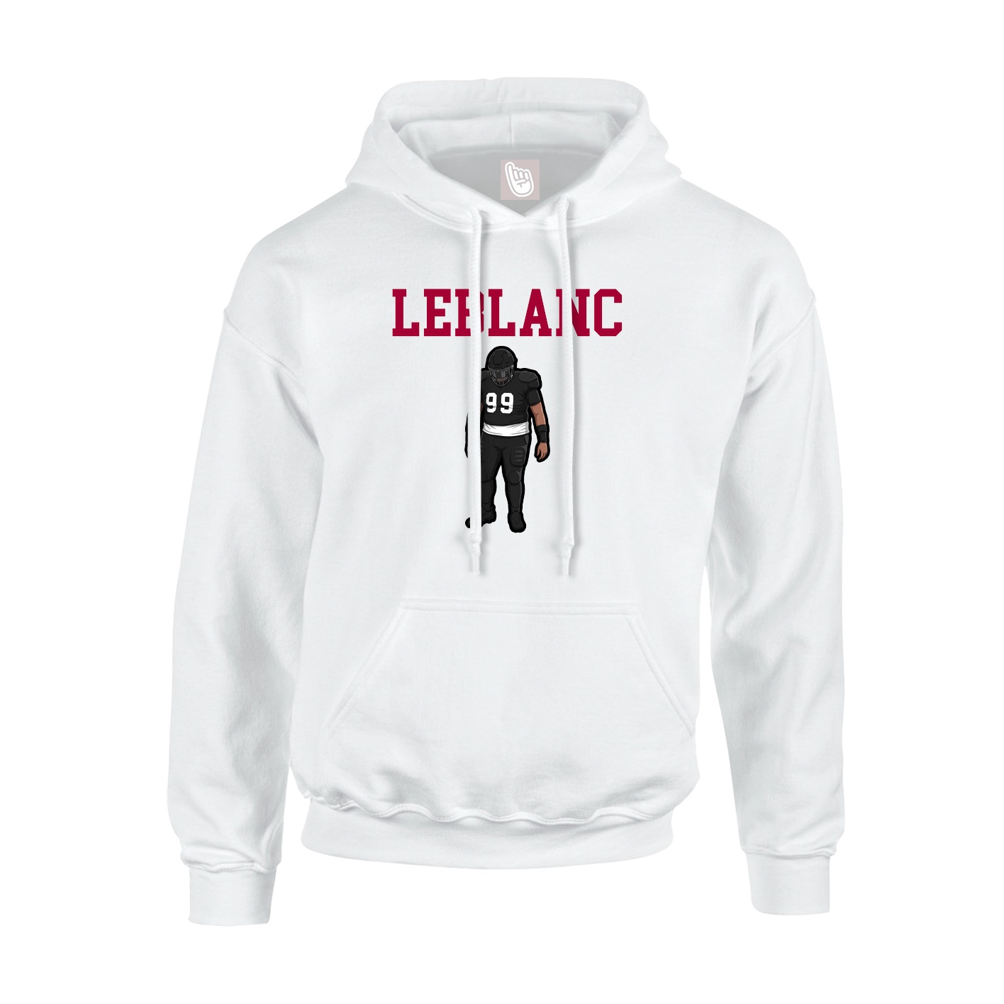 Youth Hoodie — Shirsey in White