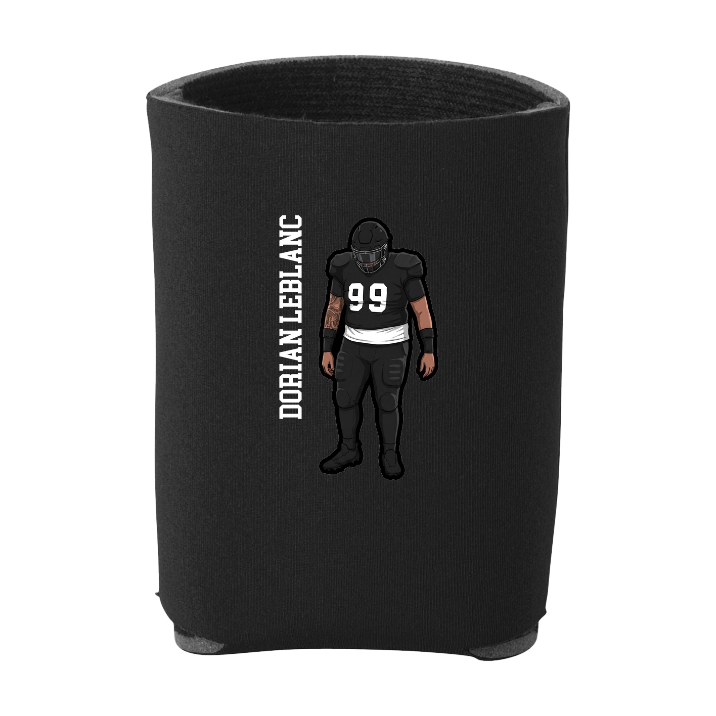 Can Holder — Name Vertical in Black