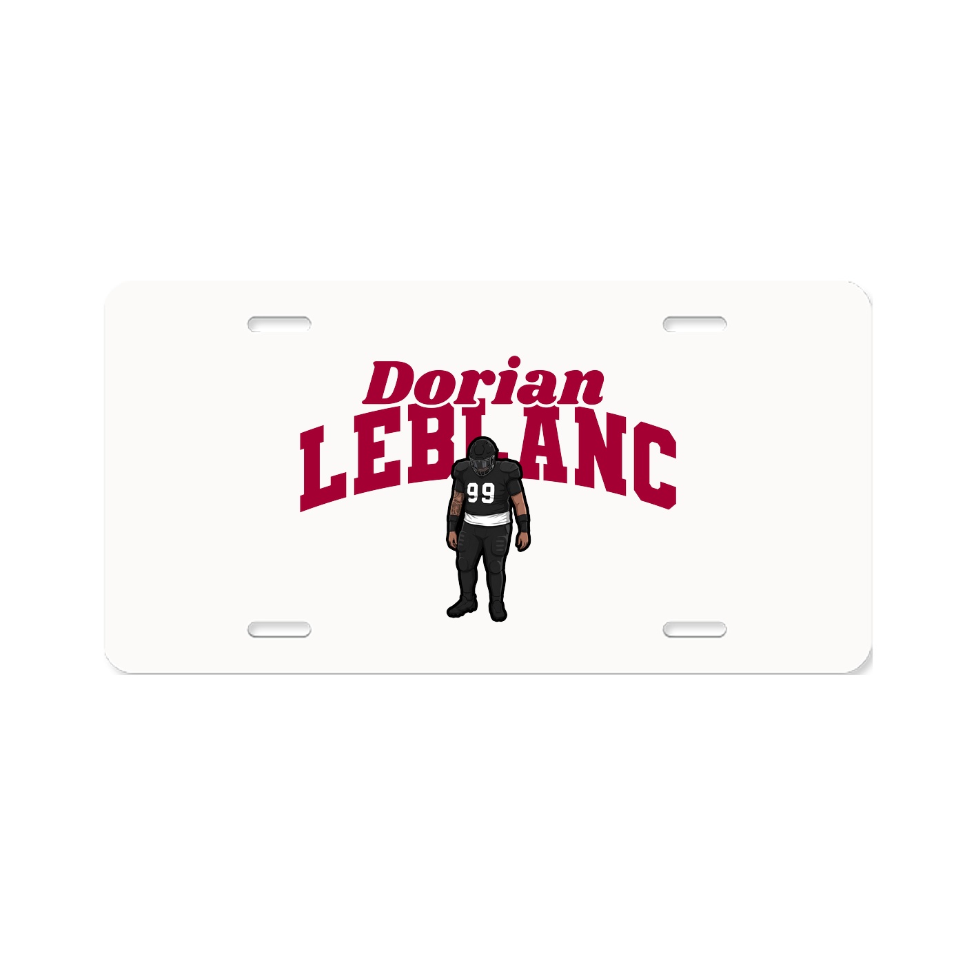 License Plate — Signature Arch in Classic
