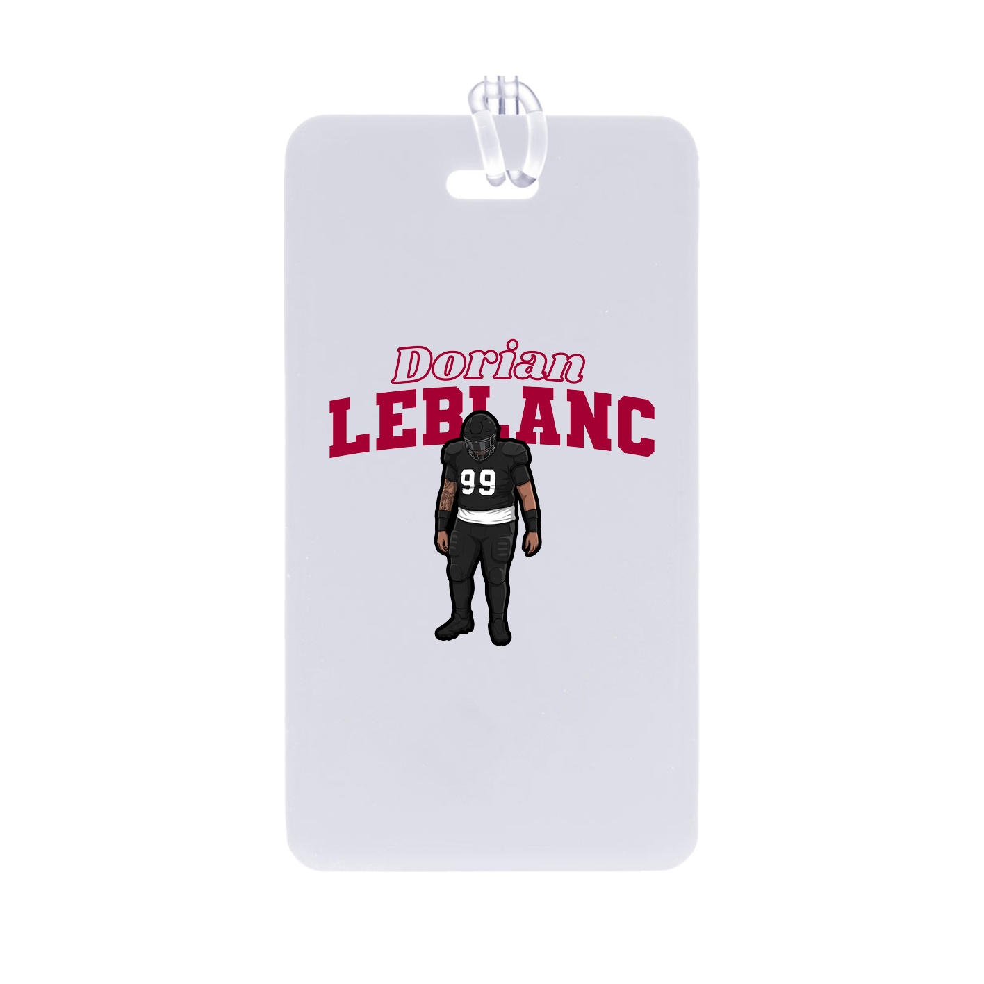 Bag Tag — Name Arch in Classic
