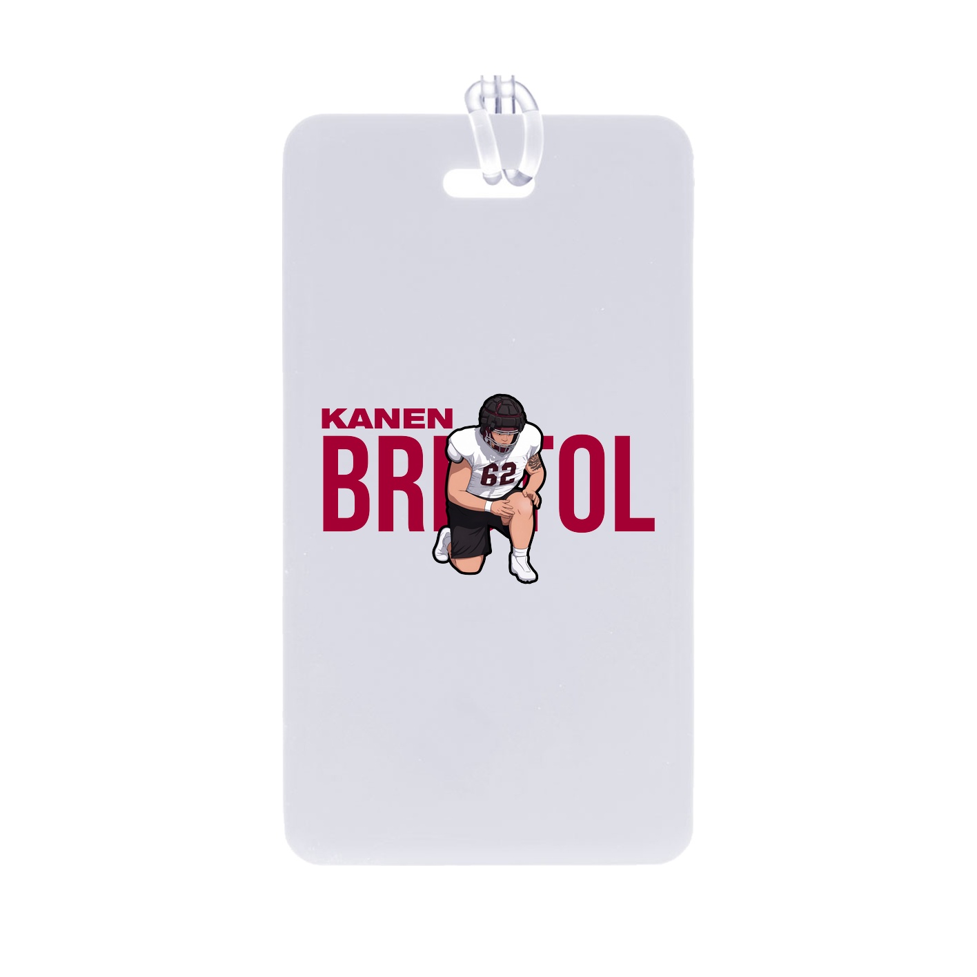 Bag Tag — Player Name in Classic