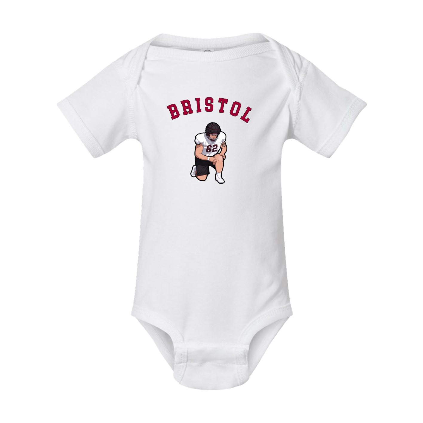 Baby Onesie — Shirsey Arch in White