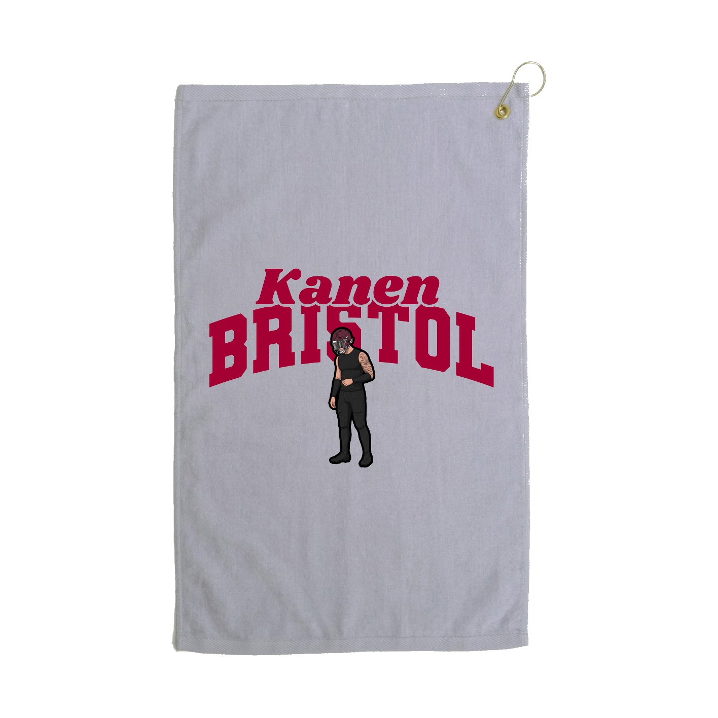 Golf Towel — Signature Arch in Grey