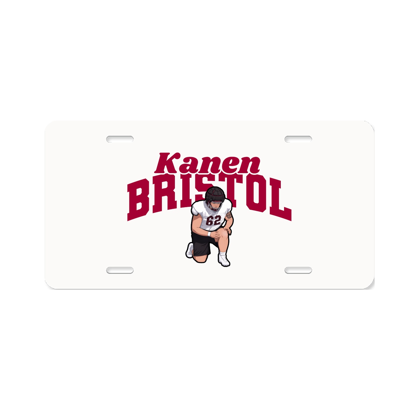 License Plate — Signature Arch in Classic