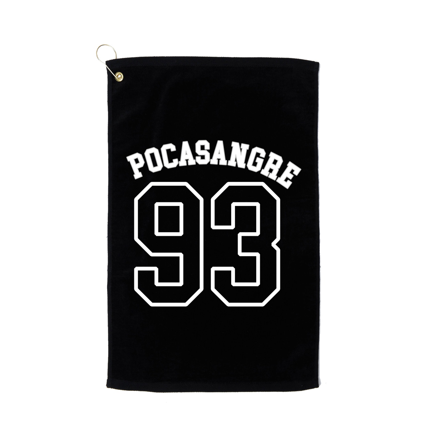 Golf Towel — Shirsey Arch in Black