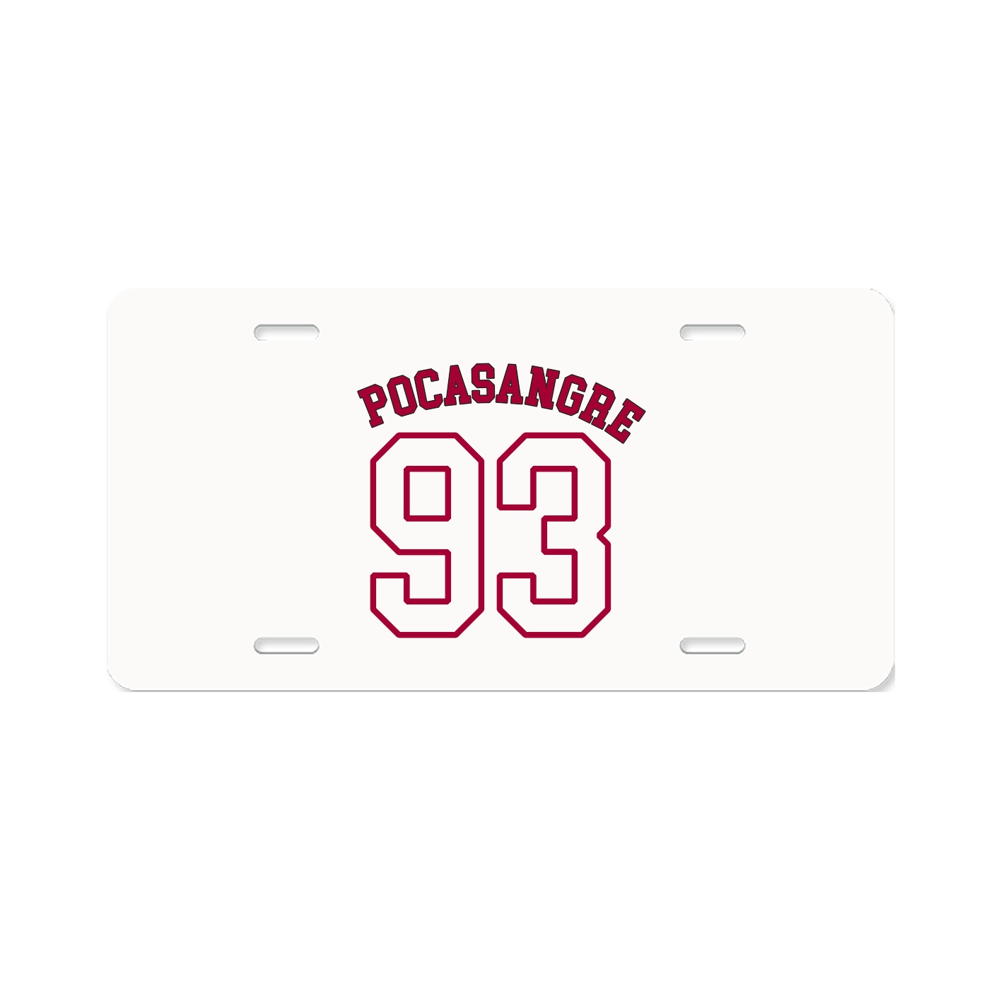 License Plate — Shirsey Arch in Classic