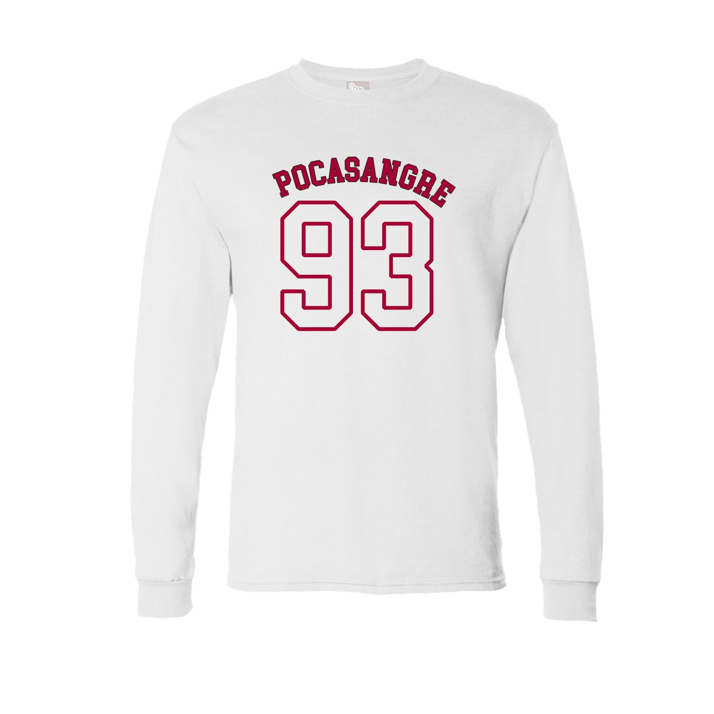Long Sleeve Tee — Shirsey Arch in White