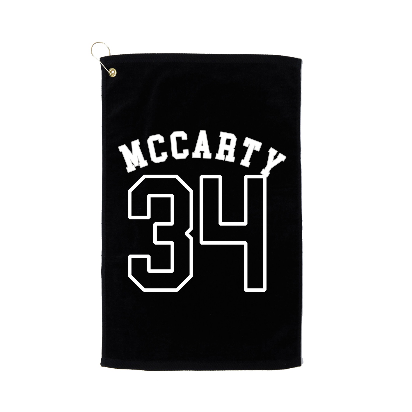 Golf Towel — Shirsey Arch in Black