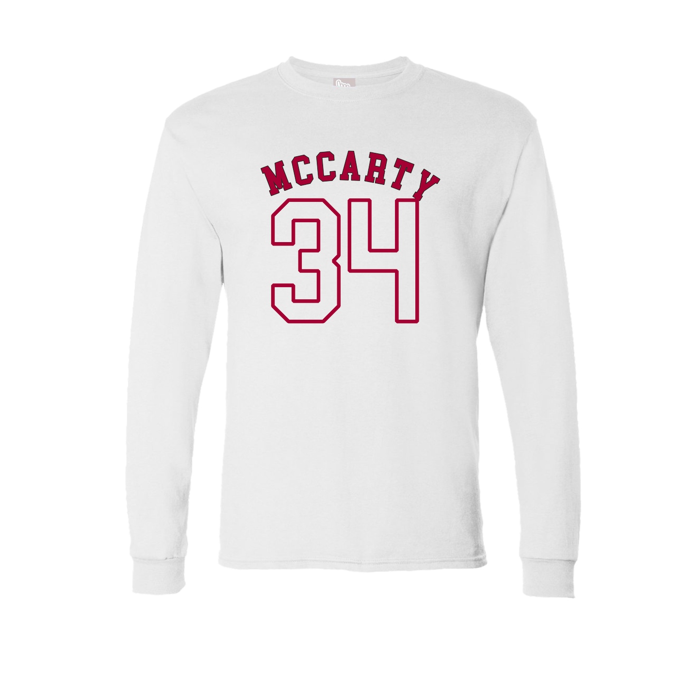 Long Sleeve Tee — Shirsey Arch in White