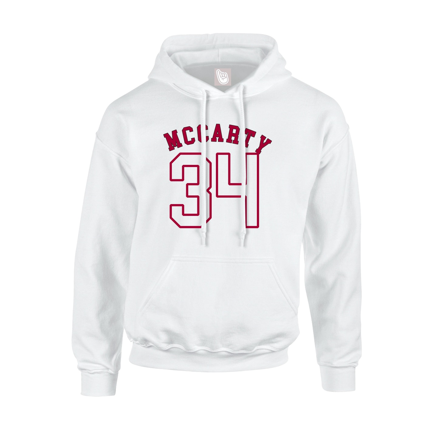 Hoodie — Shirsey Arch in White