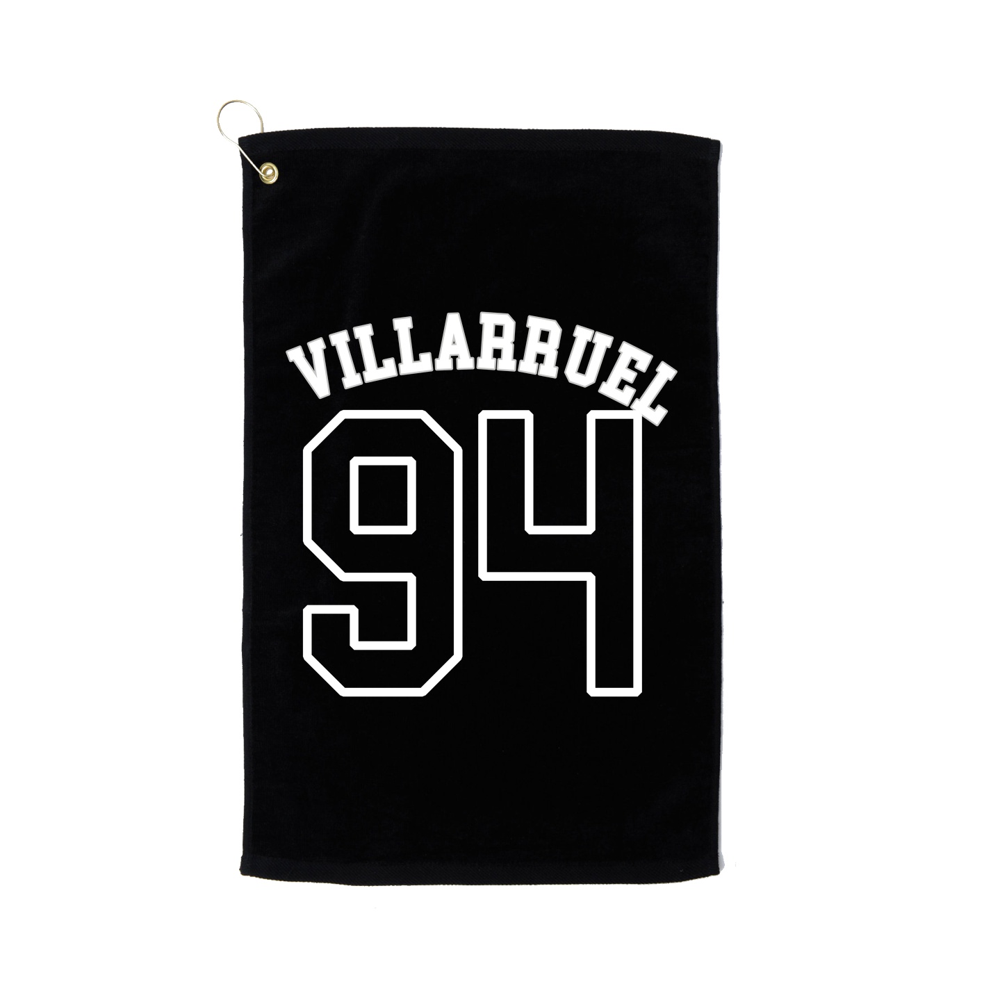 Golf Towel — Shirsey Arch in Black