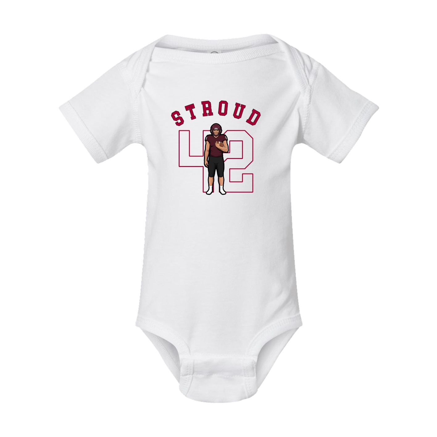 Baby Onesie — Shirsey Arch in White