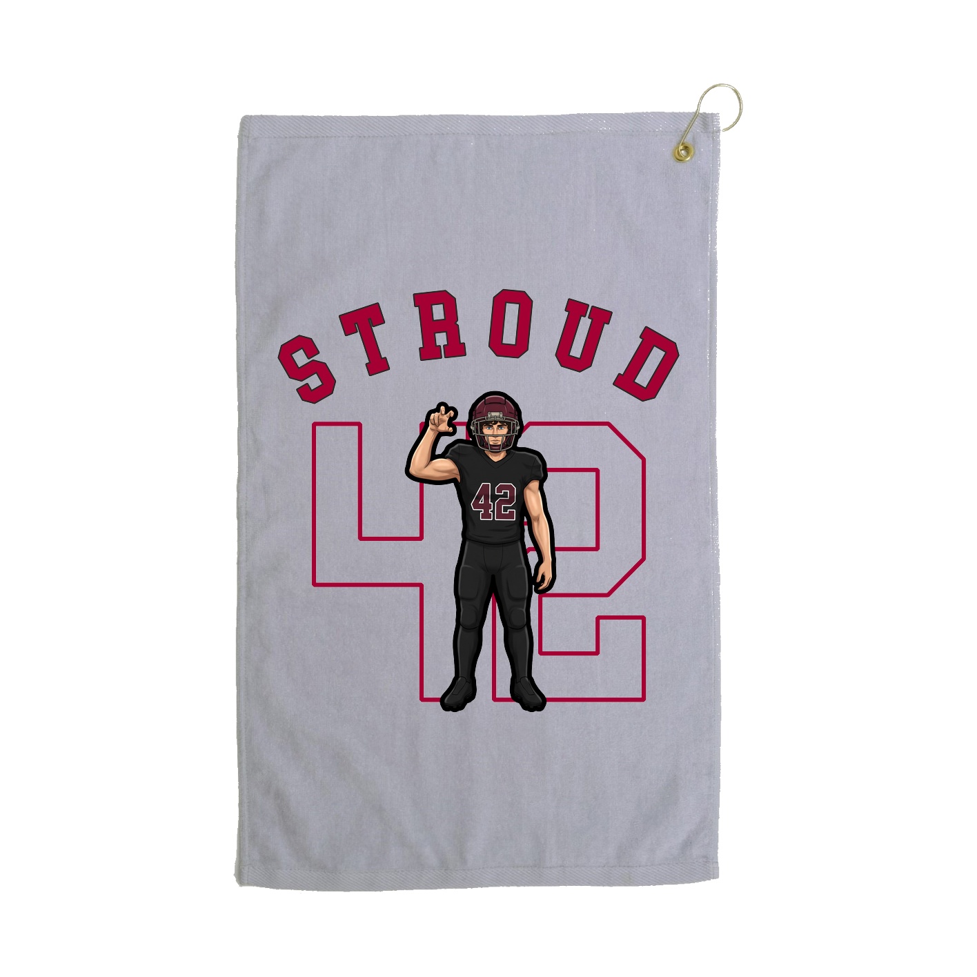 Golf Towel — Shirsey Arch in Grey