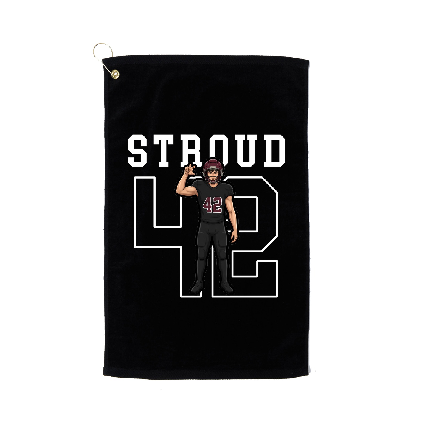 Golf Towel — Shirsey in Black