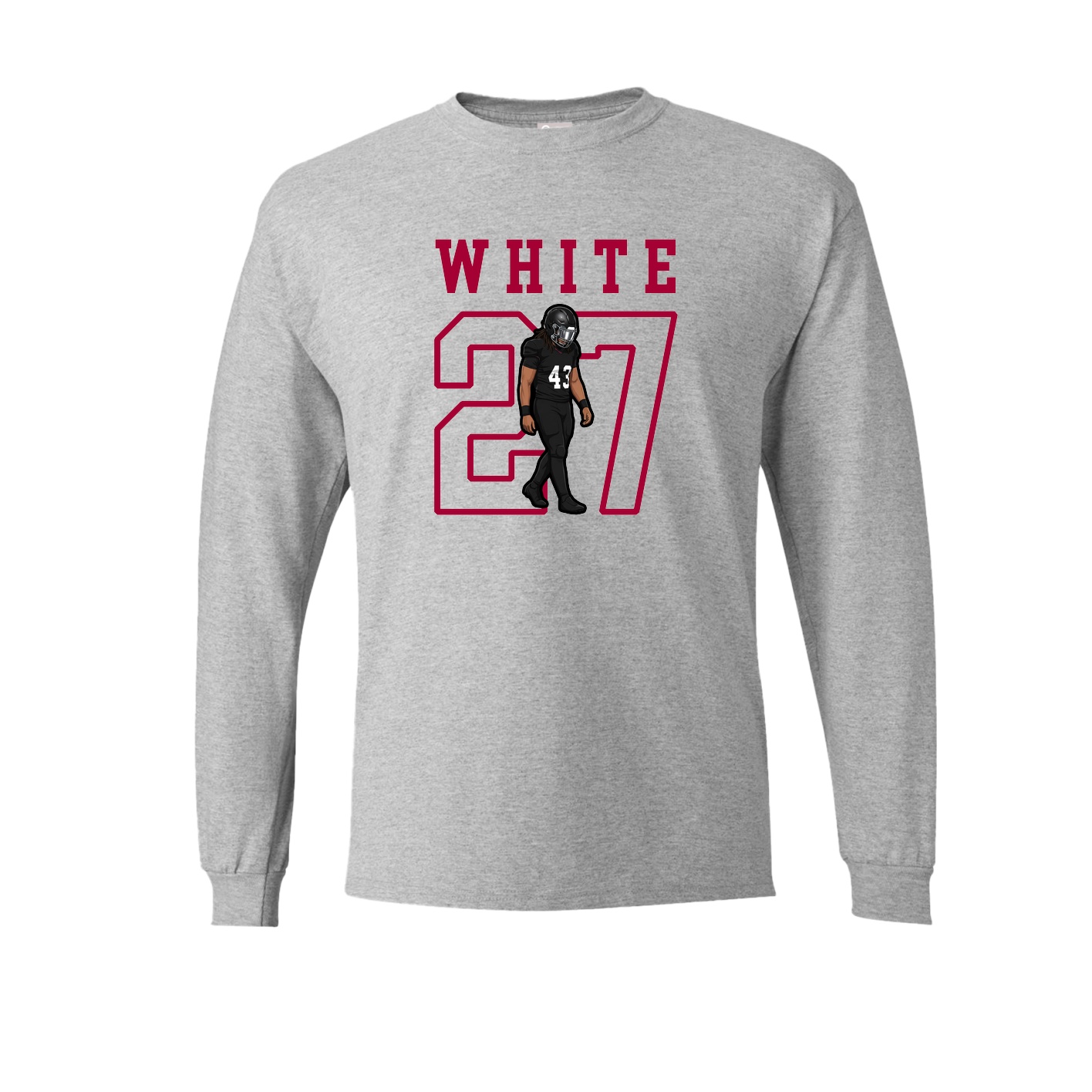 Long Sleeve Tee — Shirsey in Grey