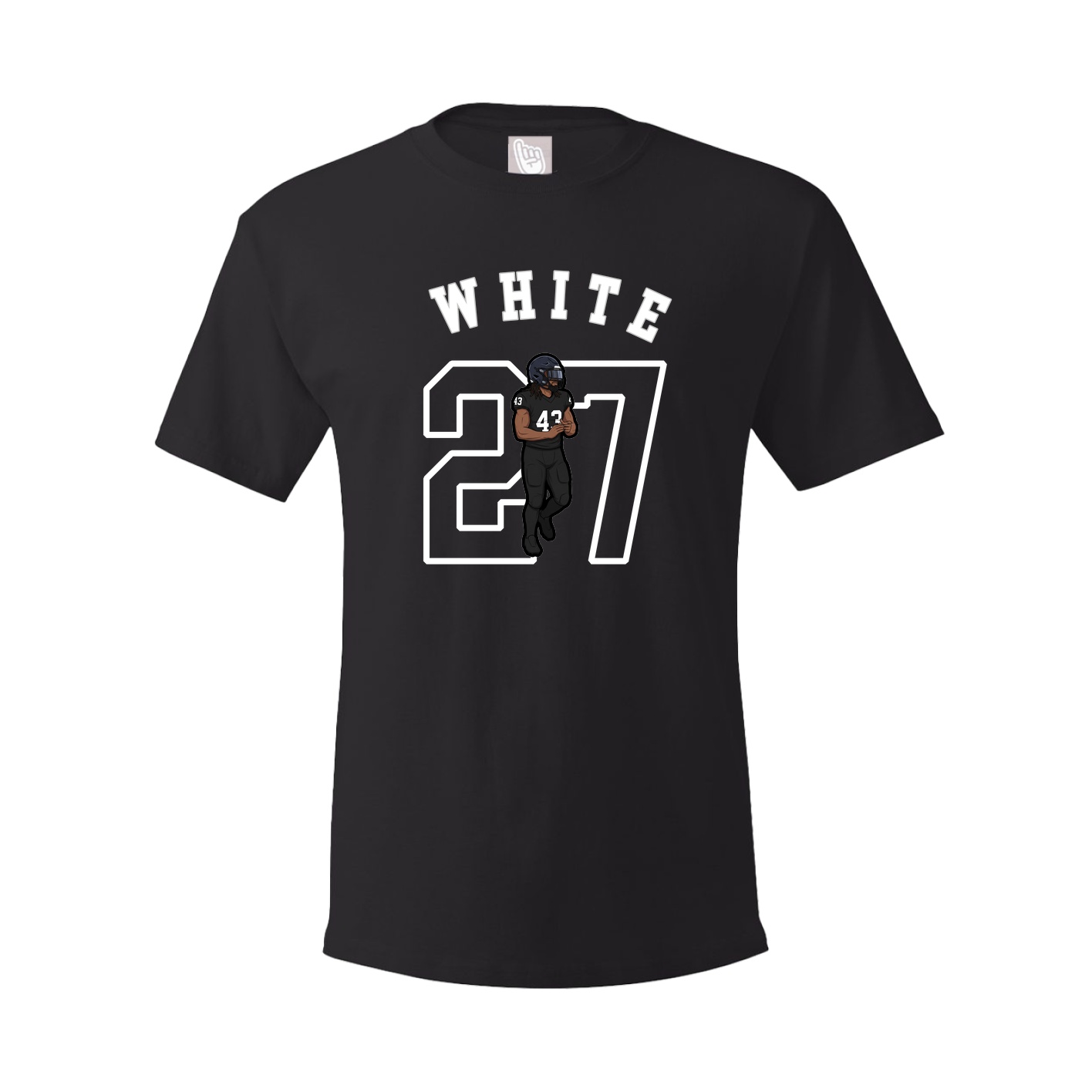 Youth Tee — Shirsey Arch in Black