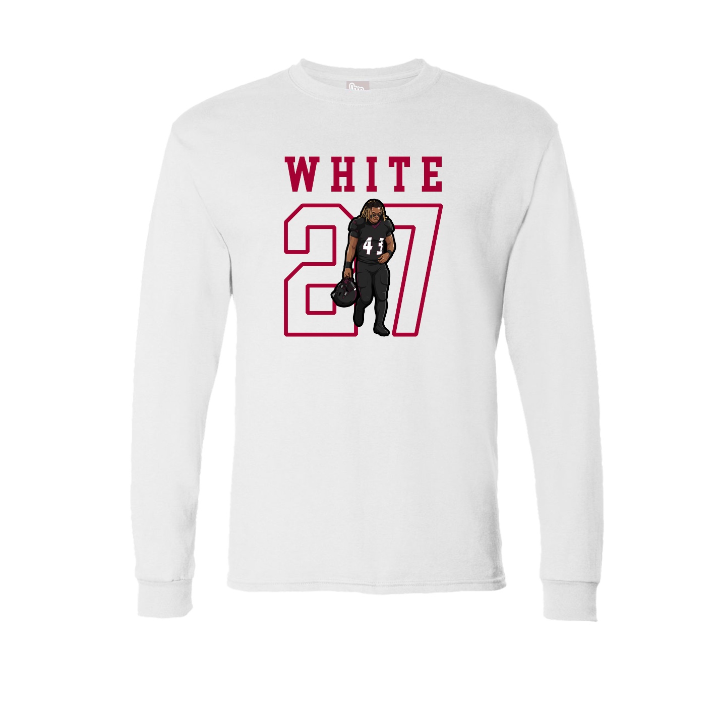 Long Sleeve Tee — Shirsey in White