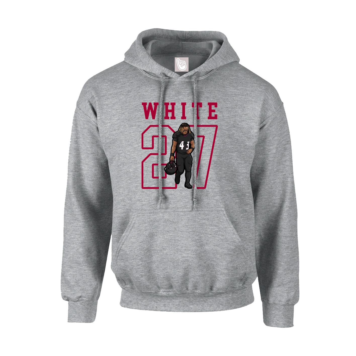 Youth Hoodie — Shirsey in Grey