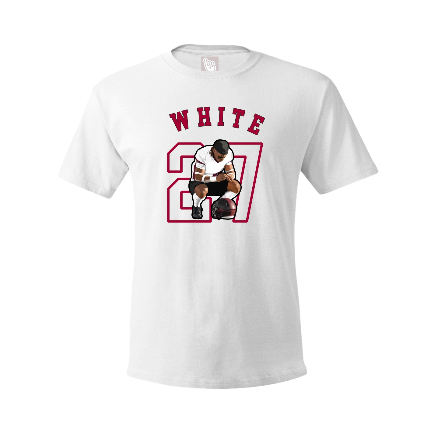 Youth Tee — Shirsey Arch in White