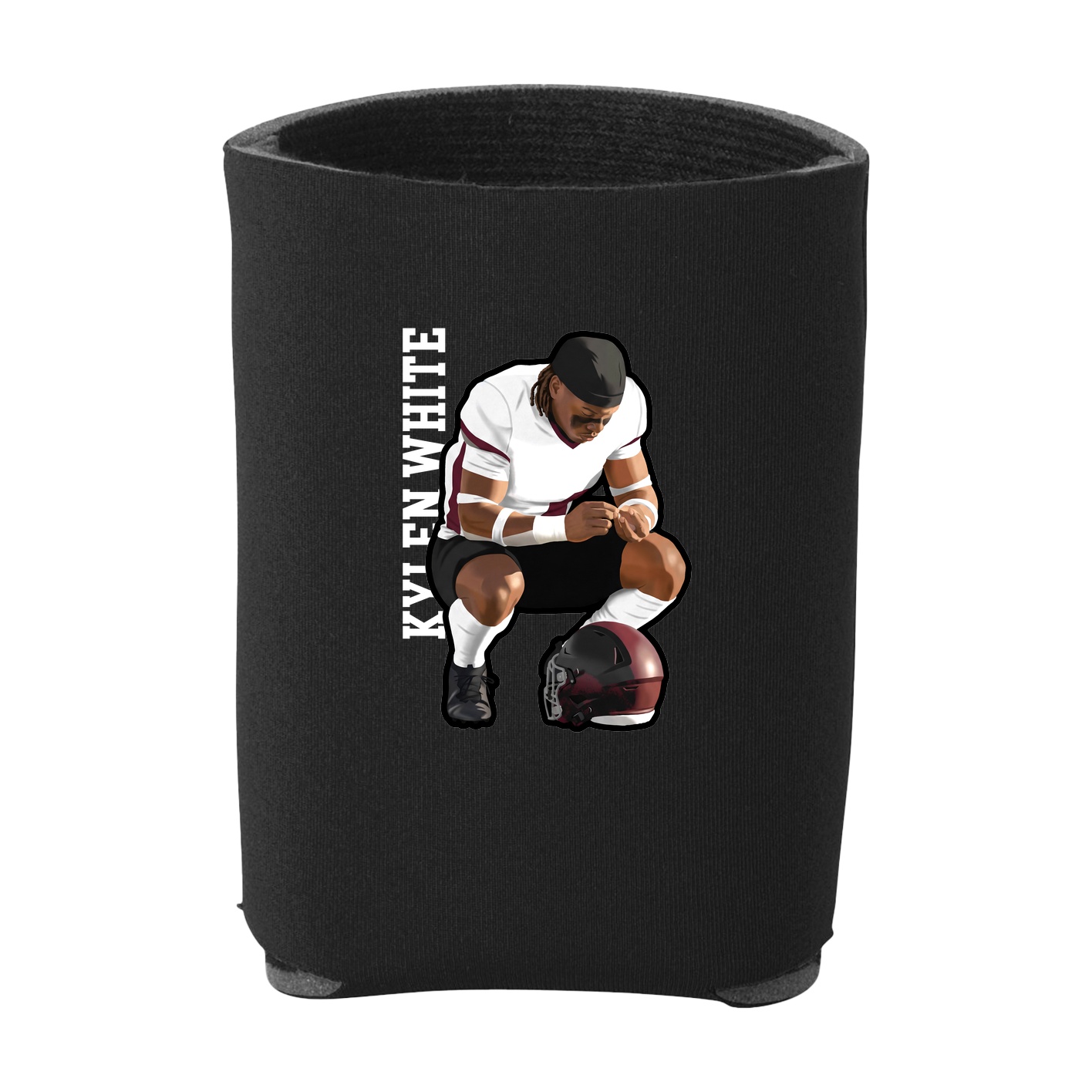 Can Holder — Name Vertical in Black