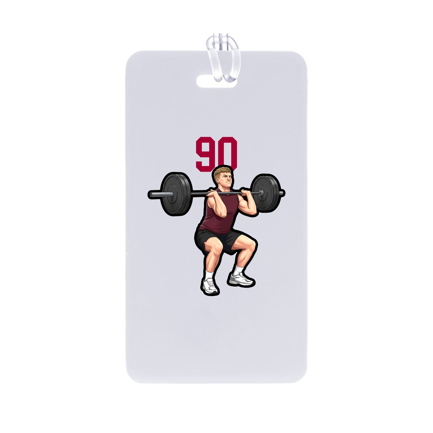 Bag Tag — Number Top in Classic