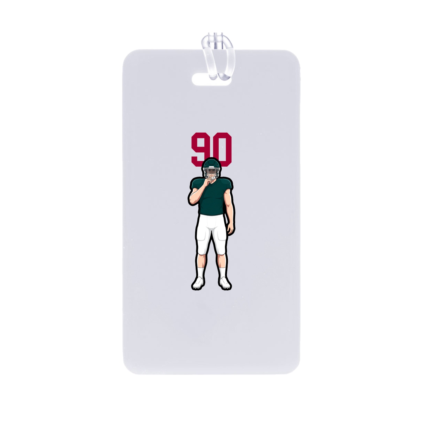 Bag Tag — Number Top in Classic