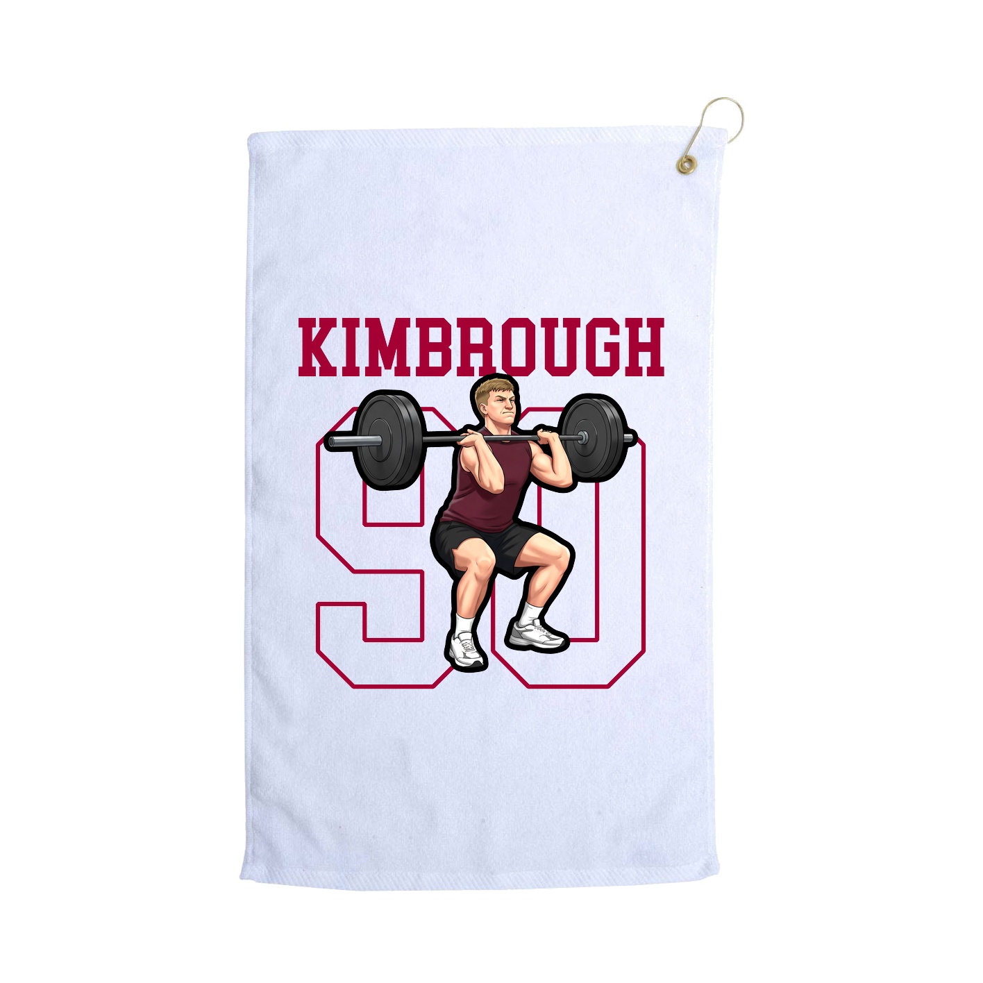 Golf Towel — Shirsey in White