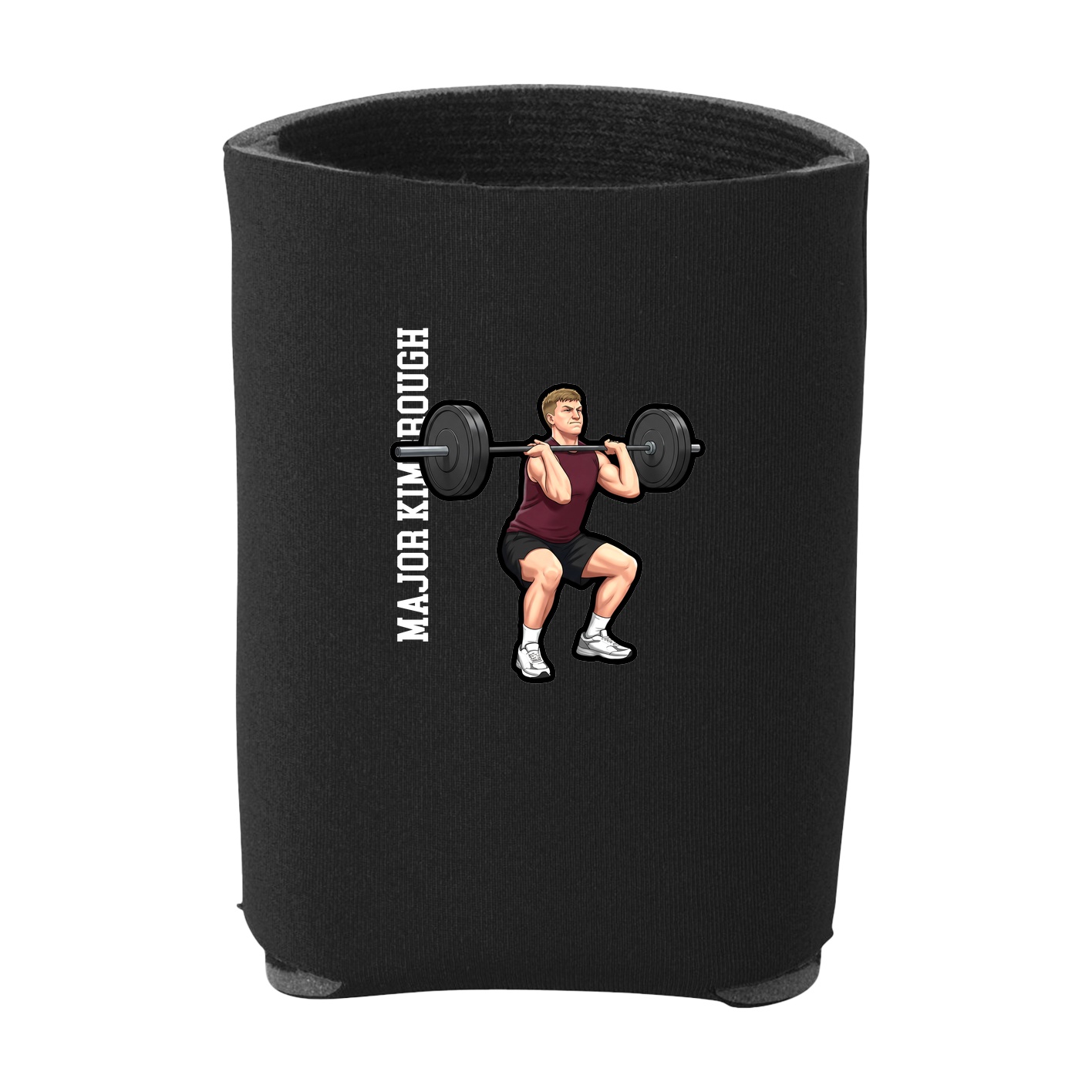 Can Holder — Name Vertical in Black