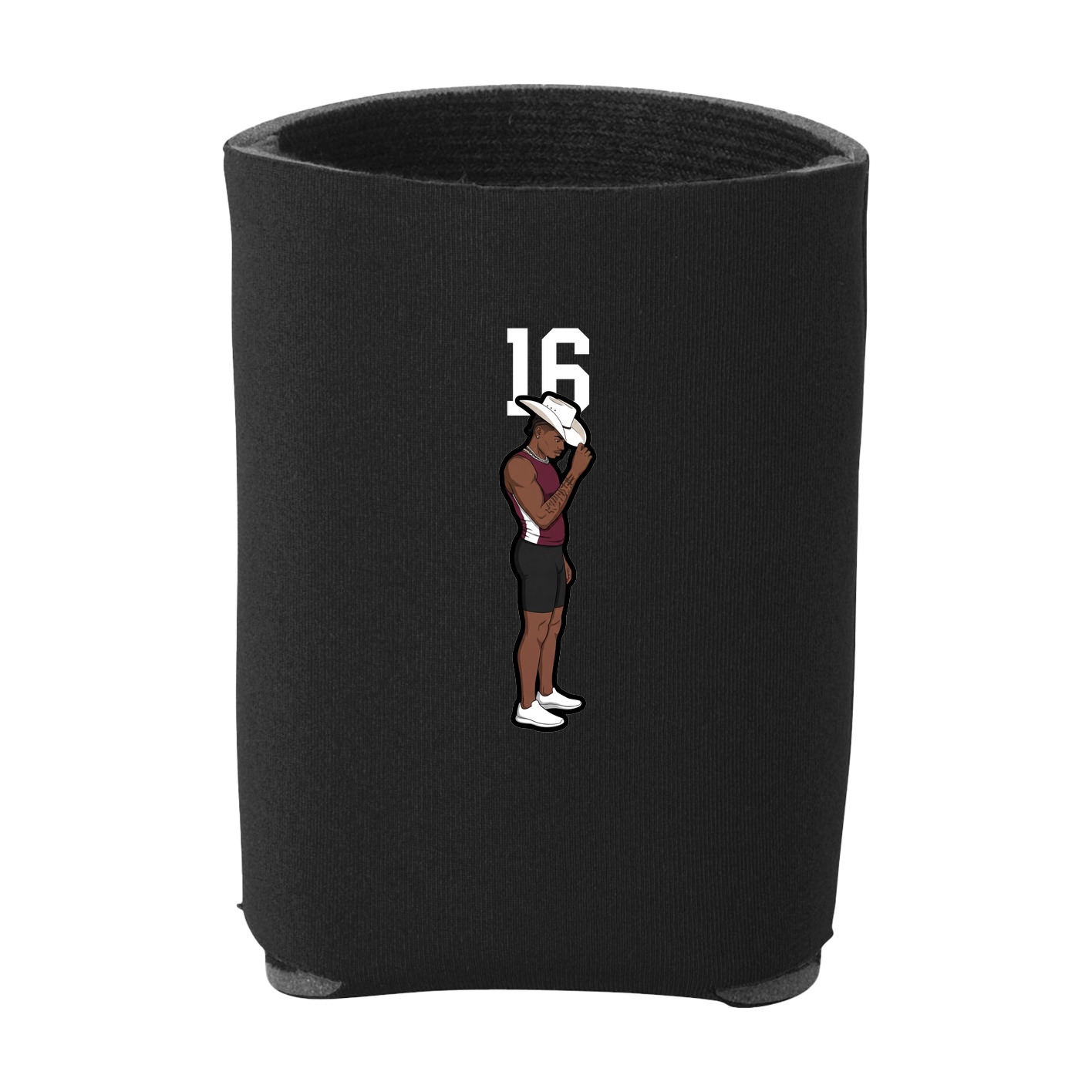 Can Holder — Number Top in Black