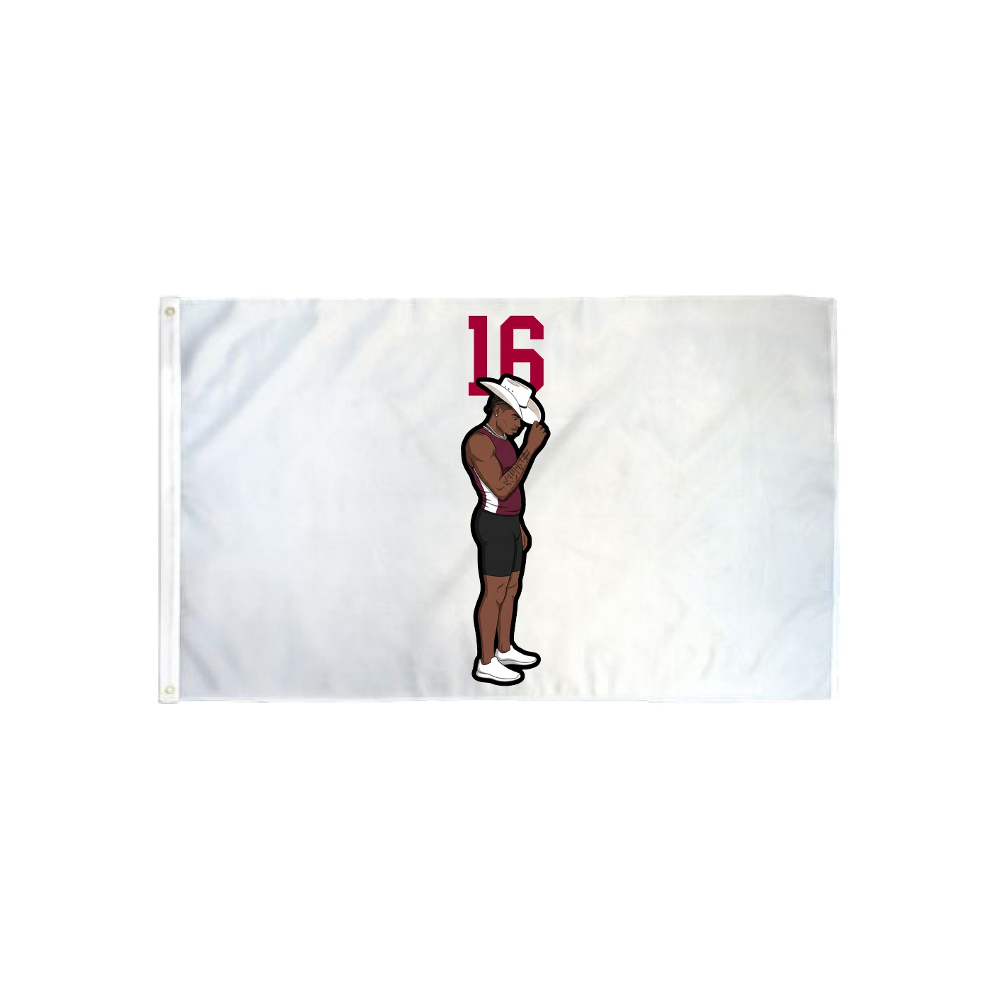 3x5 Flag — Number Top in Classic