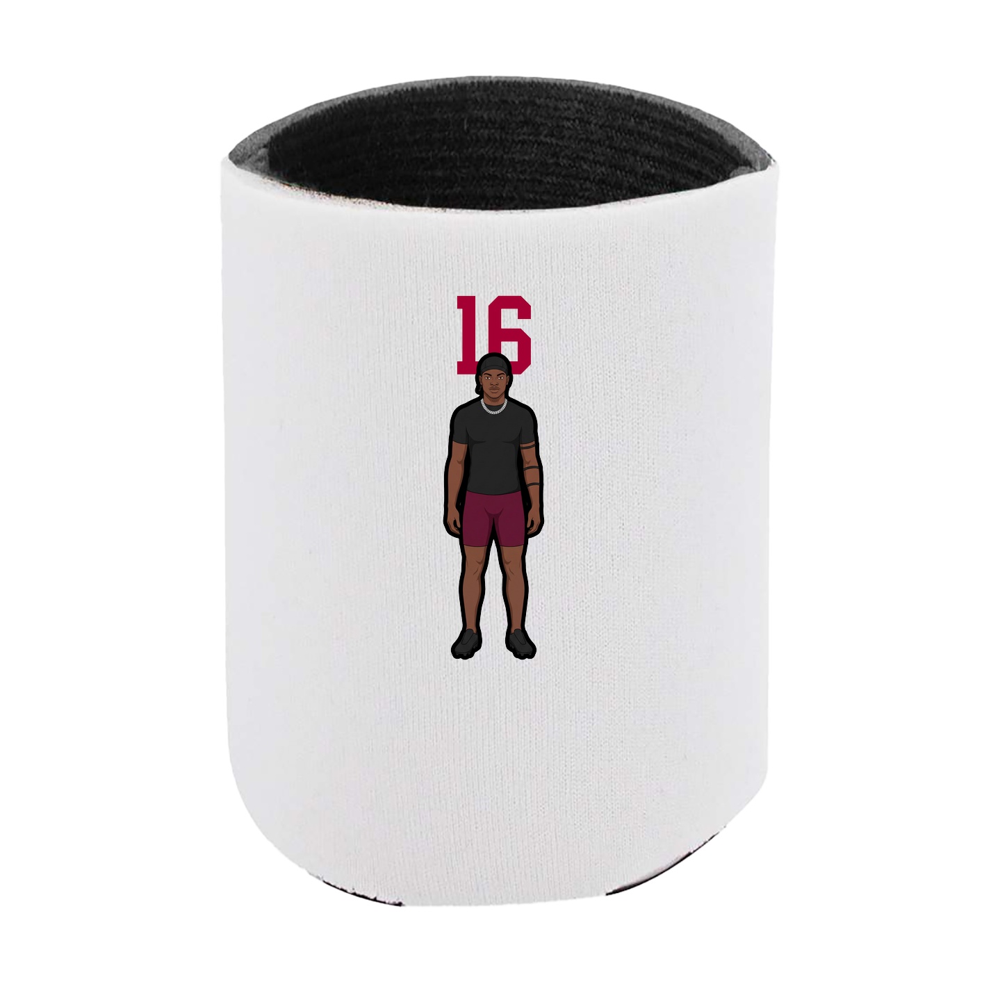 Can Holder — Number Top in White