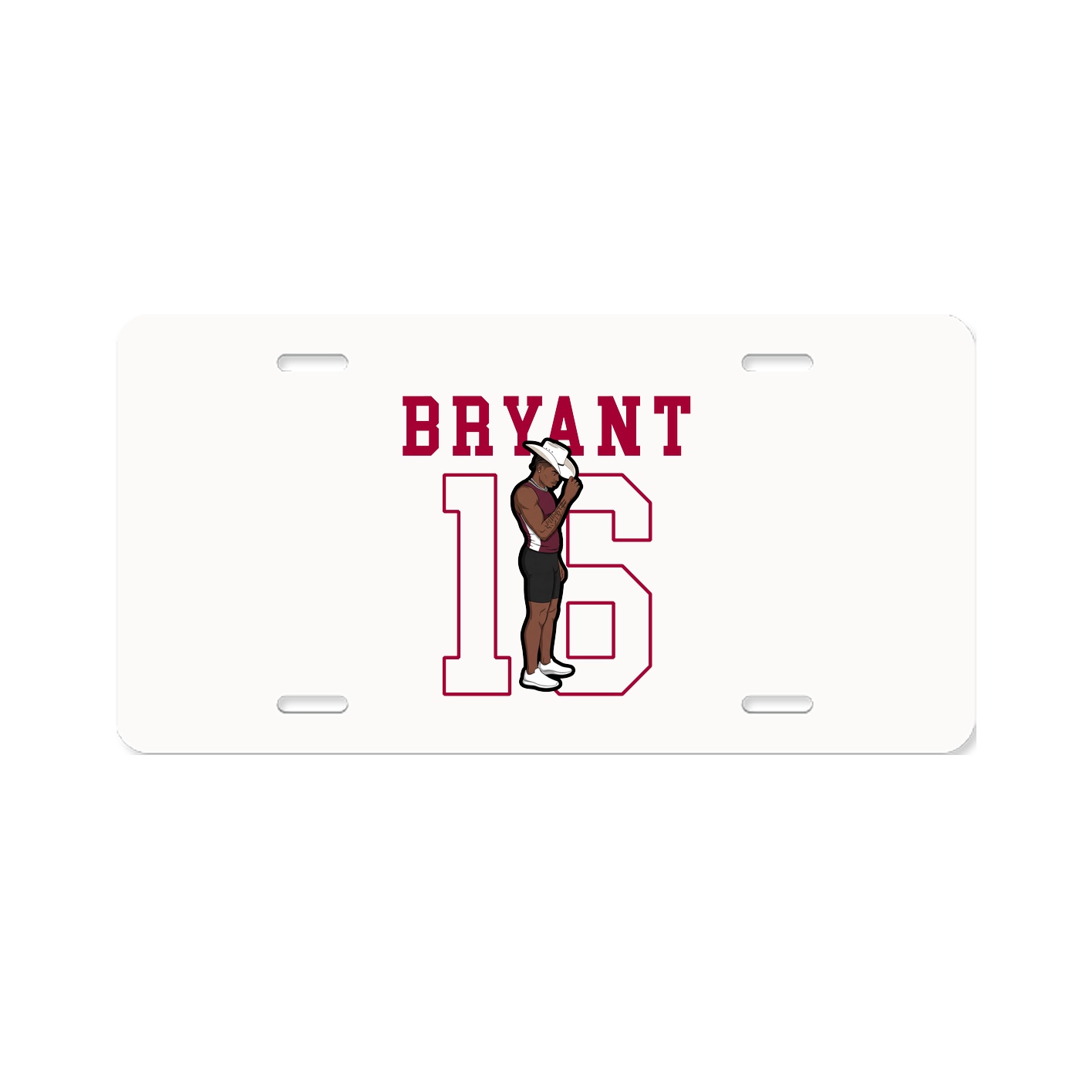 License Plate — Shirsey in Classic